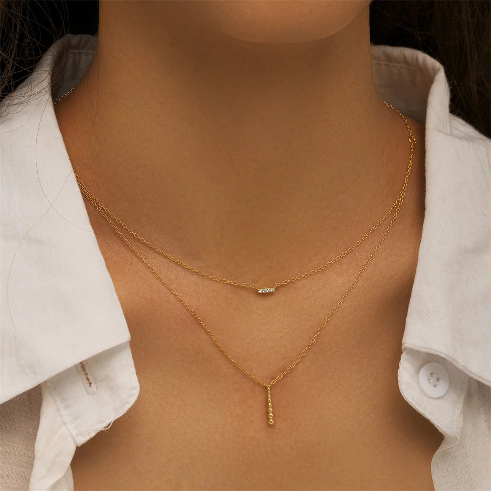Collier multi rang | modèle #MEVA