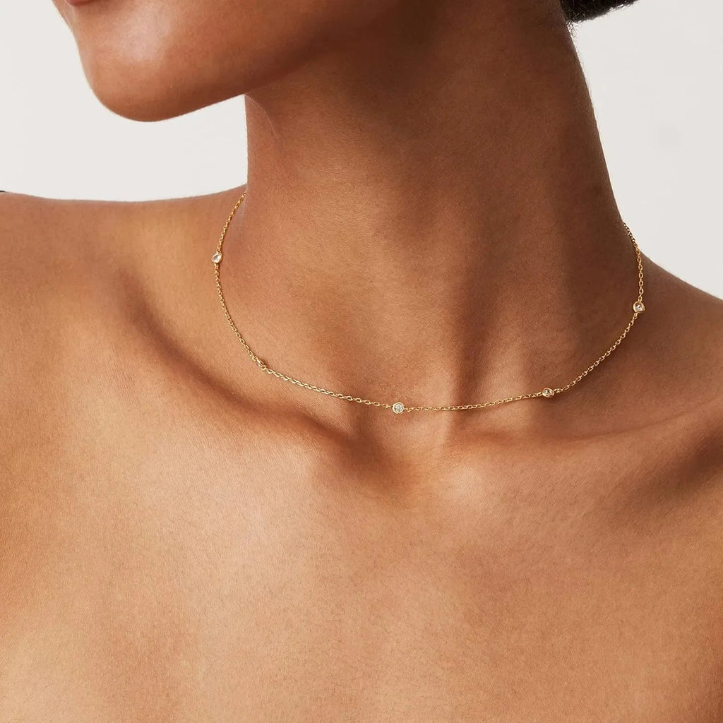 Collier ras de cou | modèle #ALMA Ma boutique