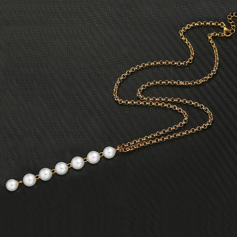 Collier blanc | modèle #VEENAL Colliane