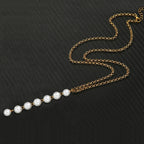 Collier blanc | modèle #VEENAL Colliane