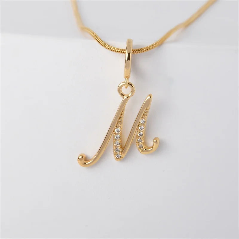 Collier lettre | modèle #SNEEK