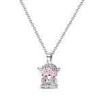 Collier rose | modèle #CHUCHIA Ma boutique
