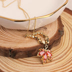 Collier rouge femme | modèle #NATURA Colliane