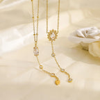 Collier fleur | modèle #LIYA Colliane