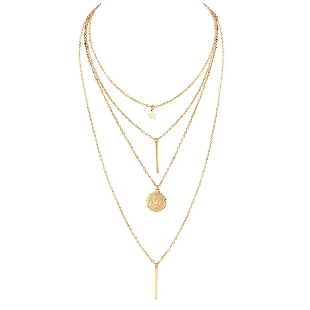 Collier multi rangs | modèle #SWIRA