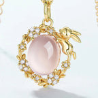 Collier rose | modèle #ELIWA Ma boutique