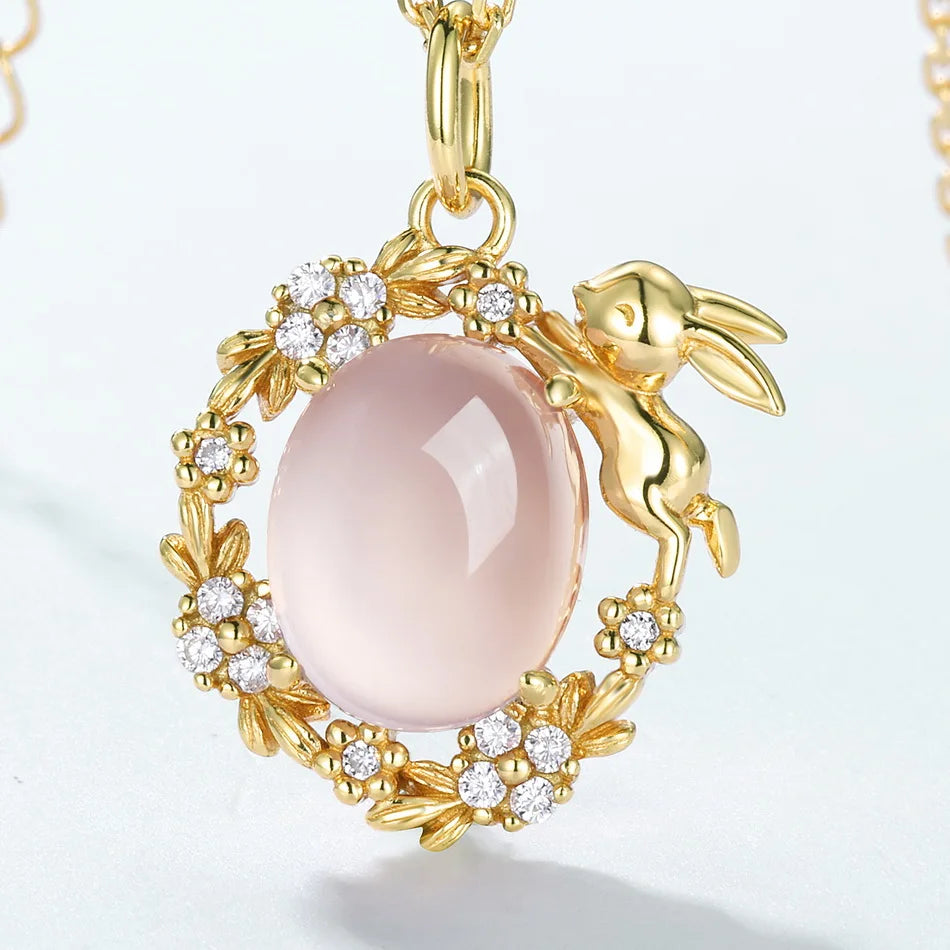 Collier rose | modèle #ELIWA