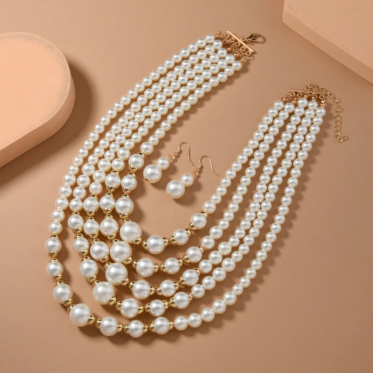 Collier multi rangs | modèle #KAGHLEE