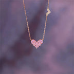 Collier cœur | modèle #ROSE Ma boutique