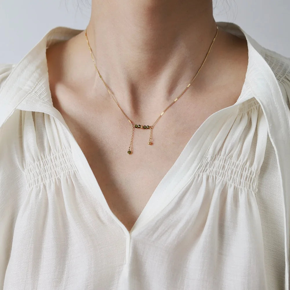 Collier vert | modèle #AMANA Ma boutique
