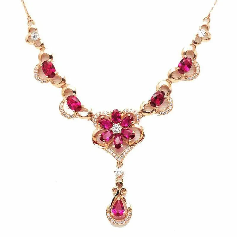 Collier fleur | modèle #JUNA