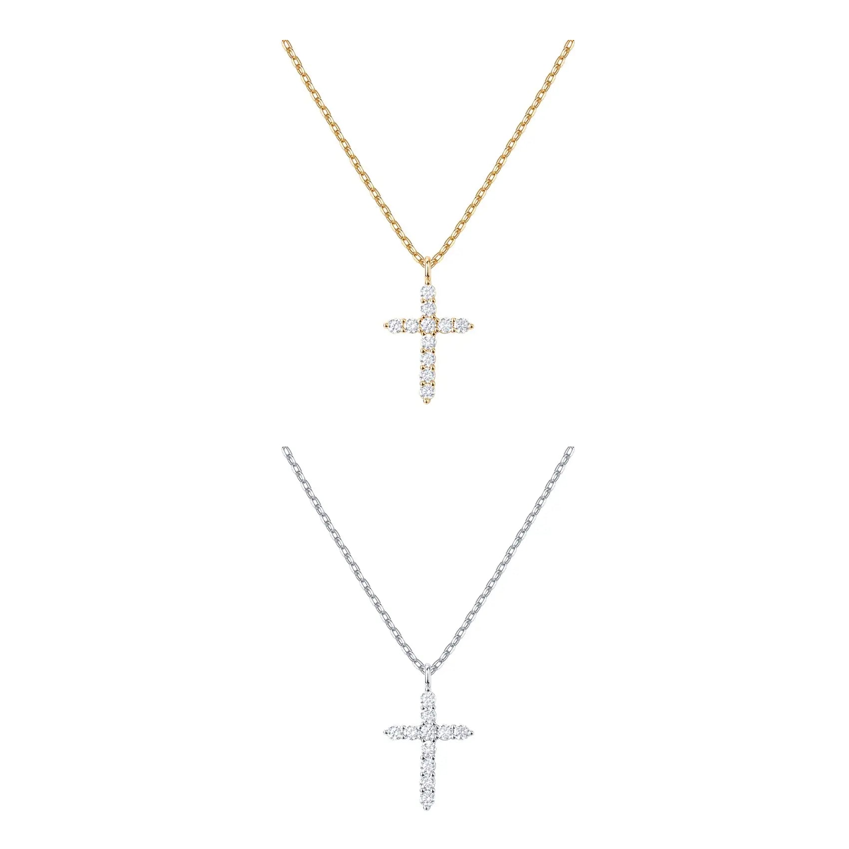 Collier en croix pour femme | modèle #AGEEM