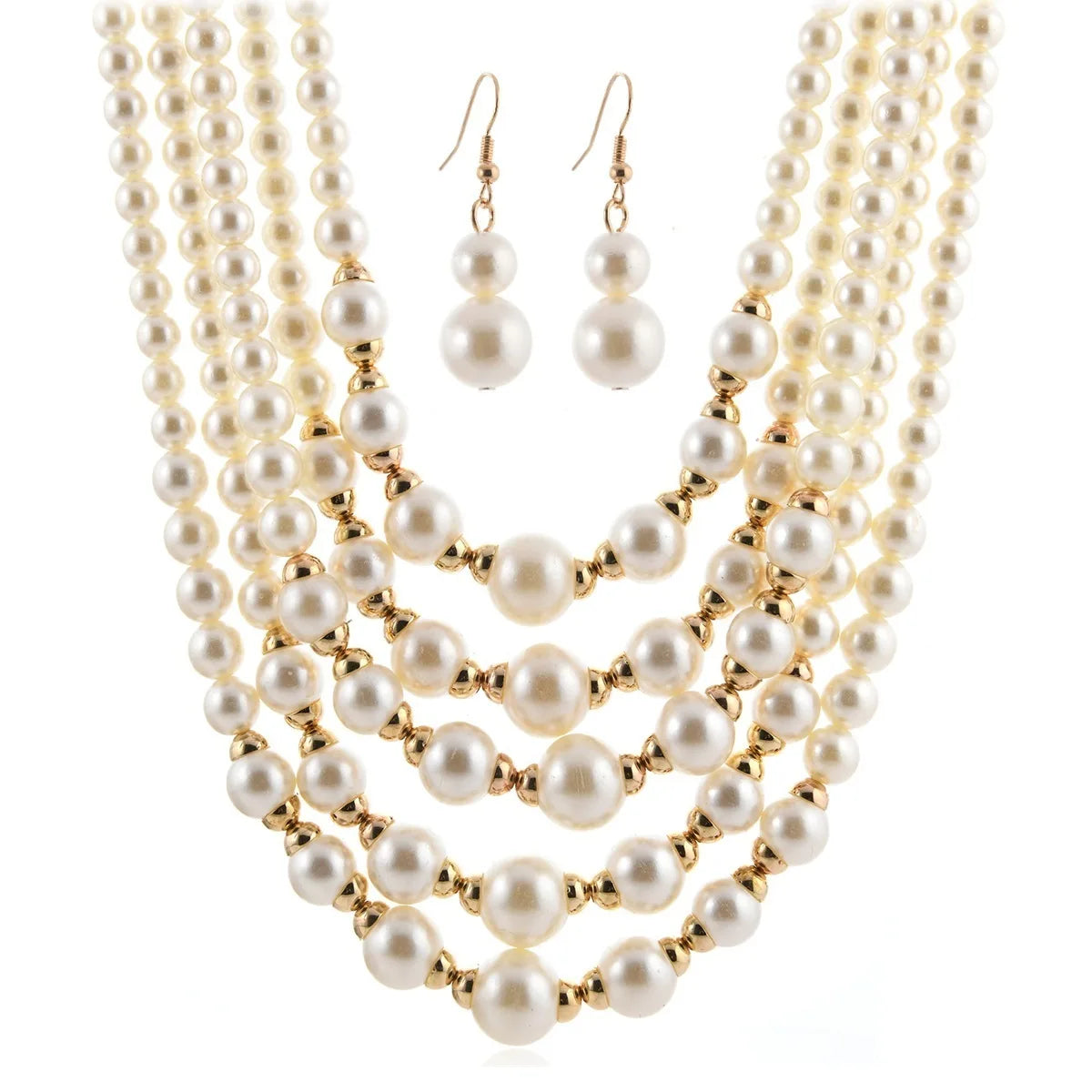 Collier multi rangs | modèle #KAGHLEE