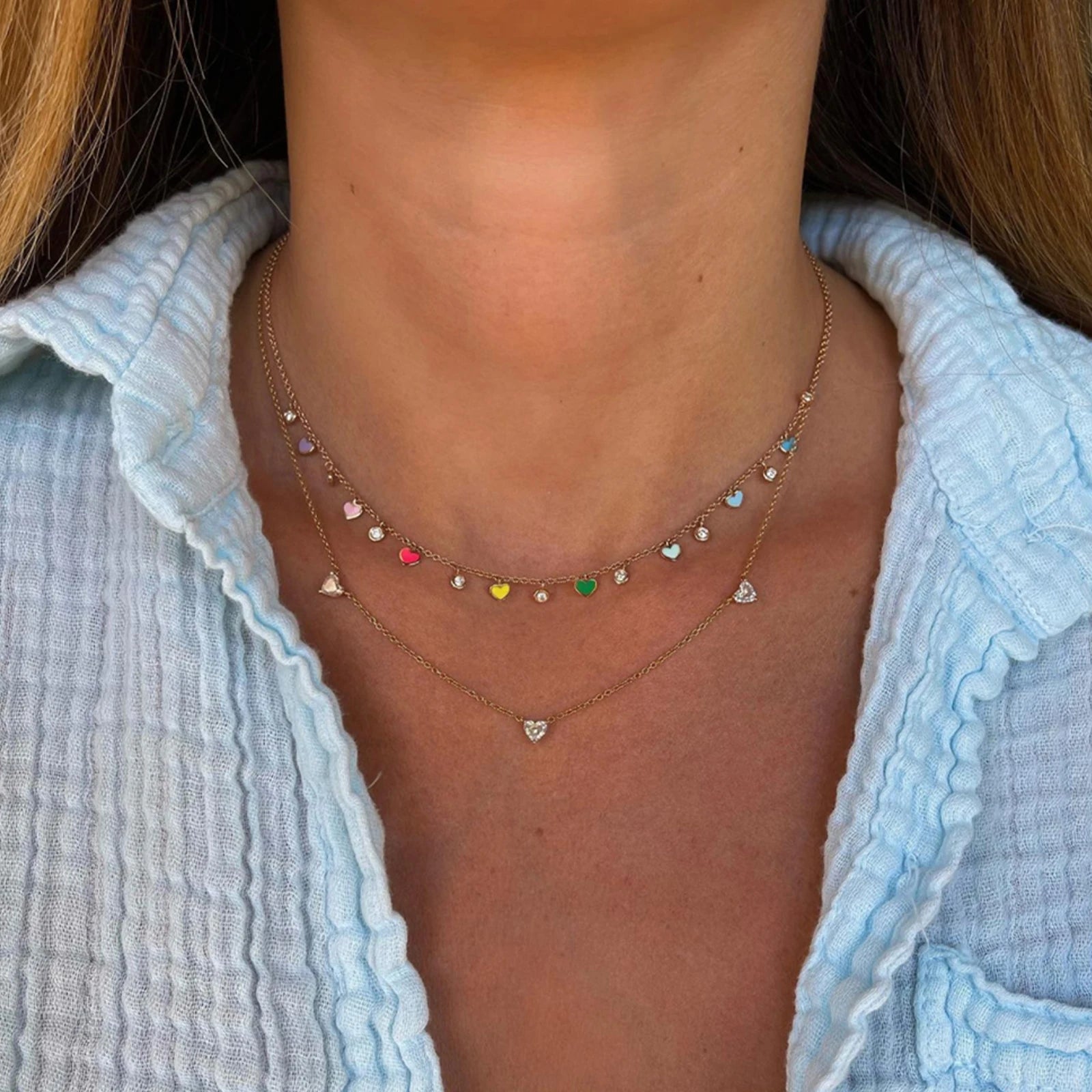 Collier cœur | modèle #EEGARA