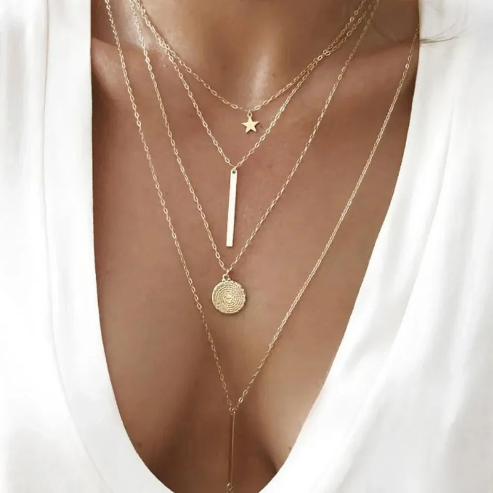 Collier multi rangs | modèle #SWIRA
