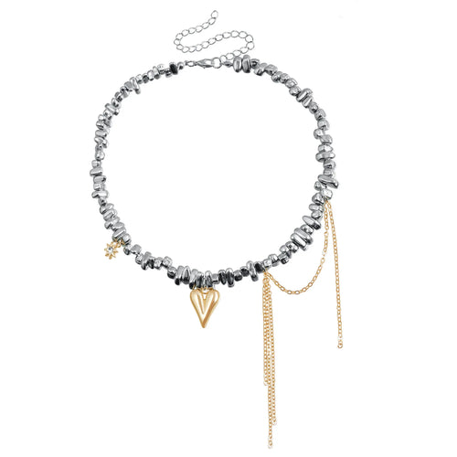 Collier acier inoxydable femme | modèle #NAMA