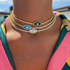 Collier œil | modèle #KELA Ma boutique