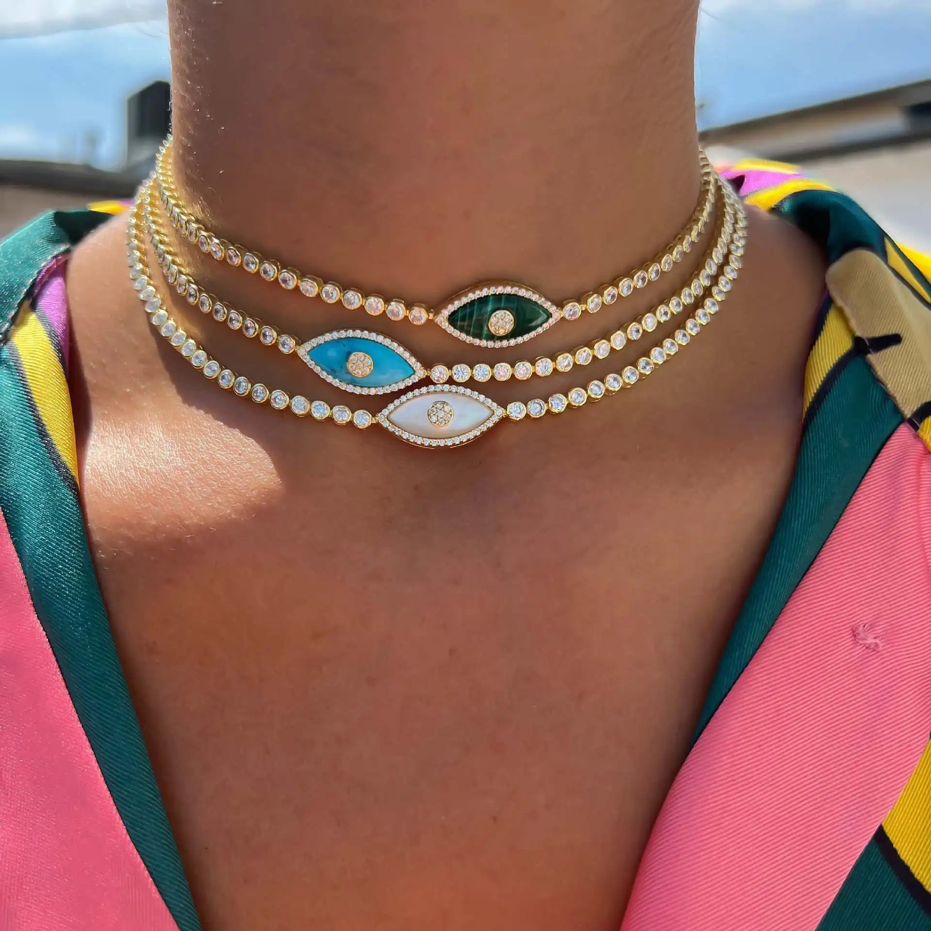 Collier œil | modèle #KELA