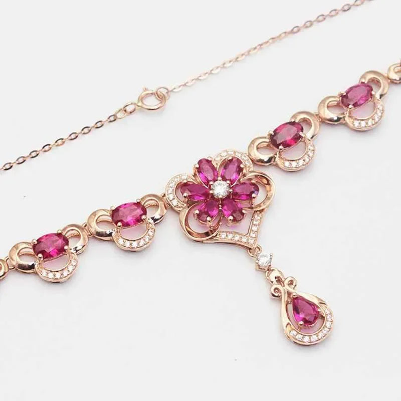 Collier fleur | modèle #JUNA