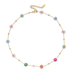 Collier fleur | modèle #ROUNA Ma boutique
