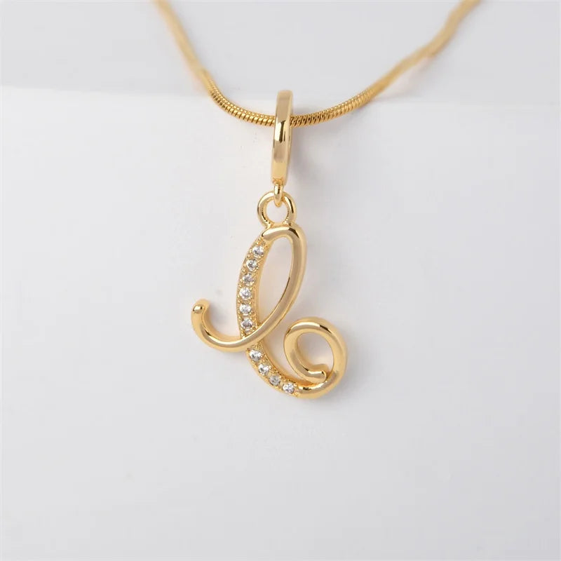 Collier lettre | modèle #SNEEK