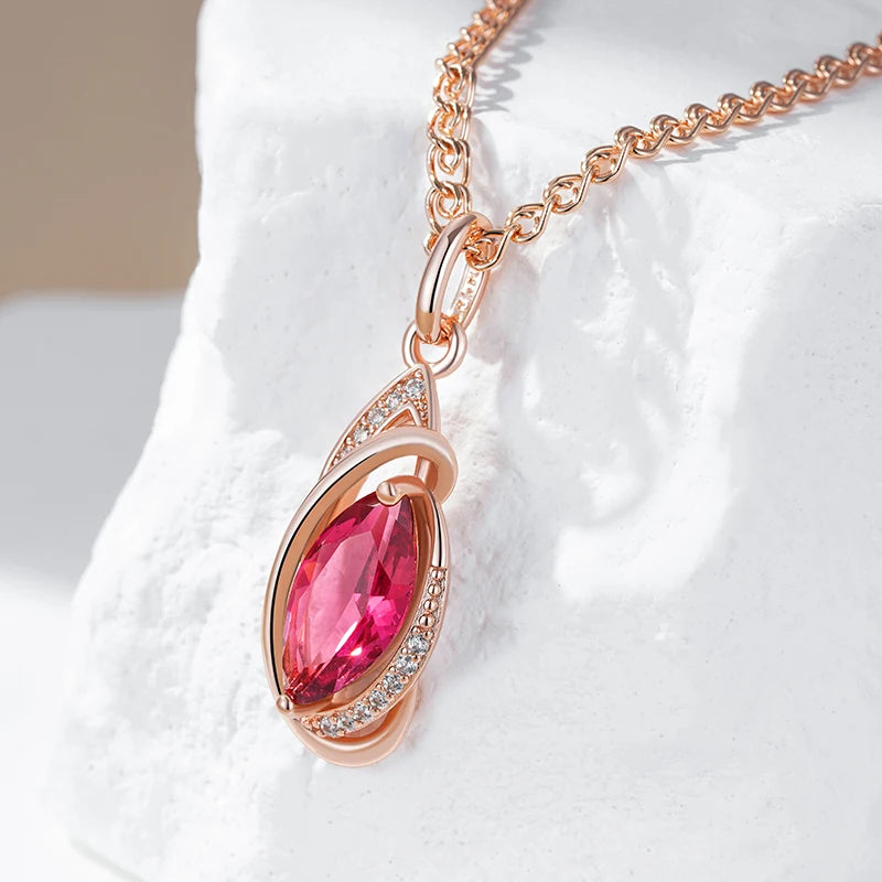 Collier rouge femme | modèle #ZANID