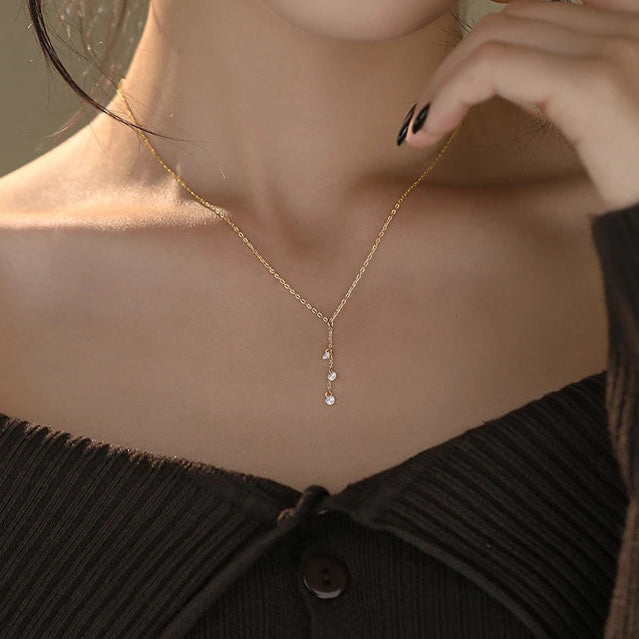 Collier en y | modèle #DWALEES Colliane
