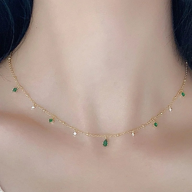 Collier vert | modèle #OLDEE