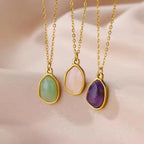 Collier acier inoxydable pour femme | modèle #STONE Ma boutique