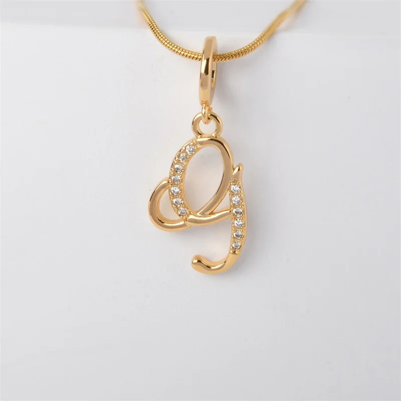 Collier lettre | modèle #SNEEK