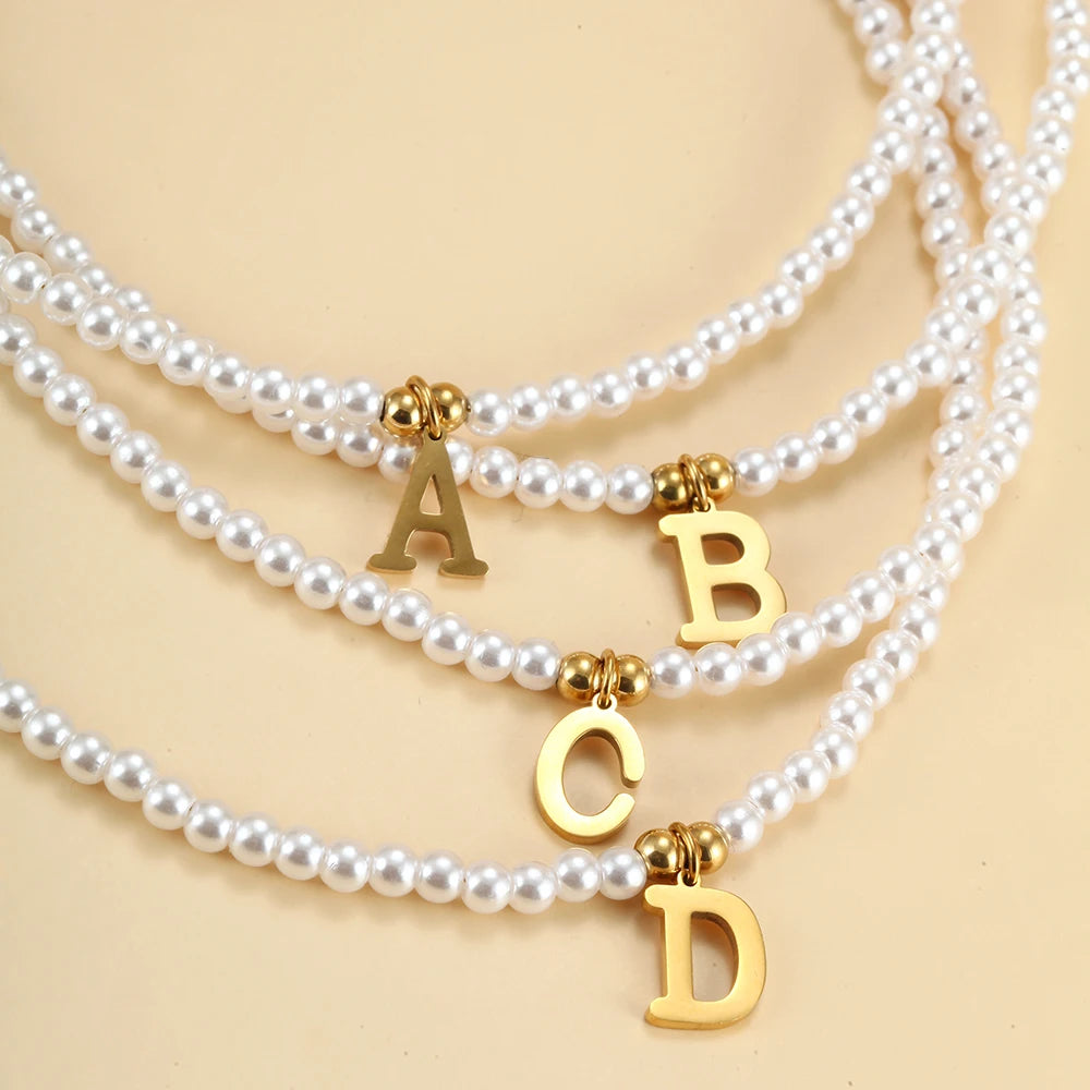 Collier lettre | modèle #EPIRLY