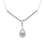 Collier en y avec pendentif unique et élégant 