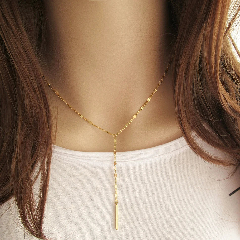 Collier en y | modèle #TEAR
