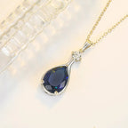 Collier bleu | modèle #LUPA Ma boutique