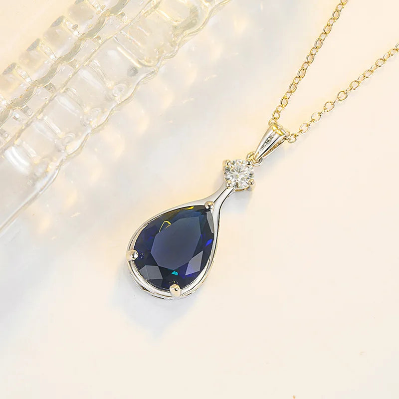 Collier bleu | modèle #LUPA