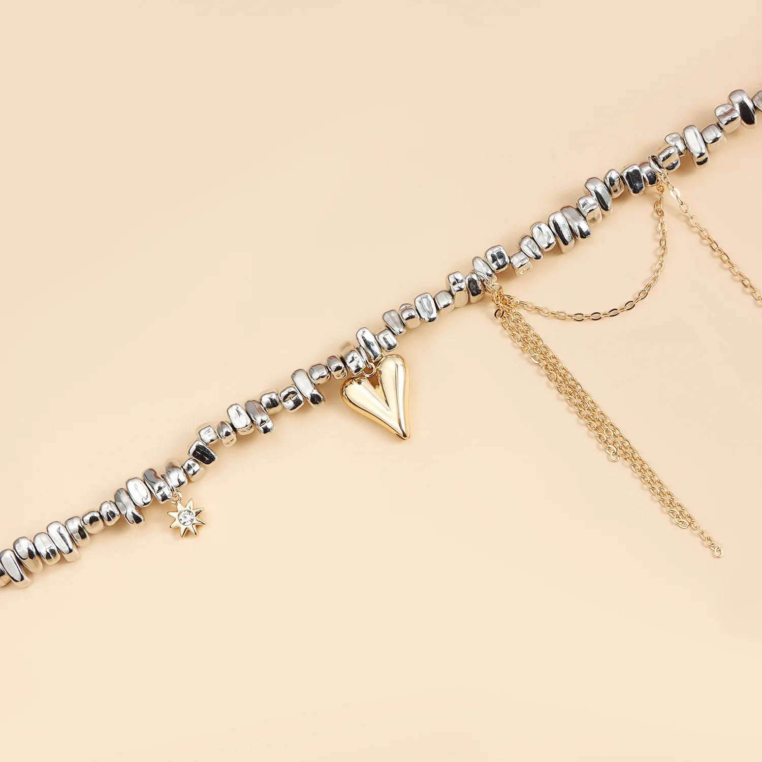 Collier acier inoxydable femme | modèle #NAMA