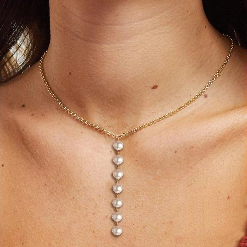 Collier blanc | modèle #VEENAL Colliane