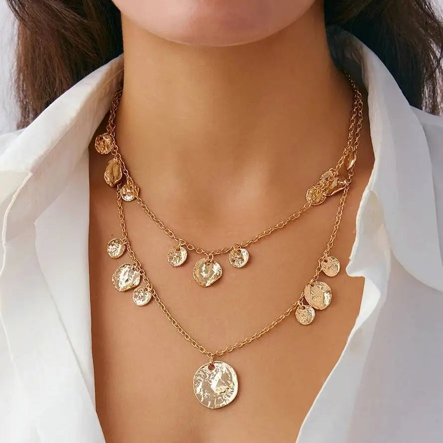 Collier multi rangs | modèle #VINTANA
