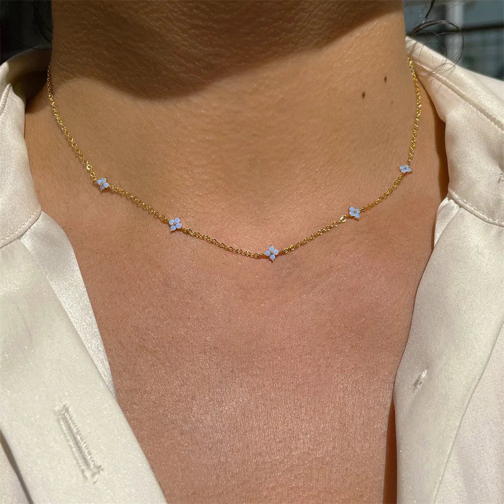 Collier fleur | modèle #HAYNA Ma boutique