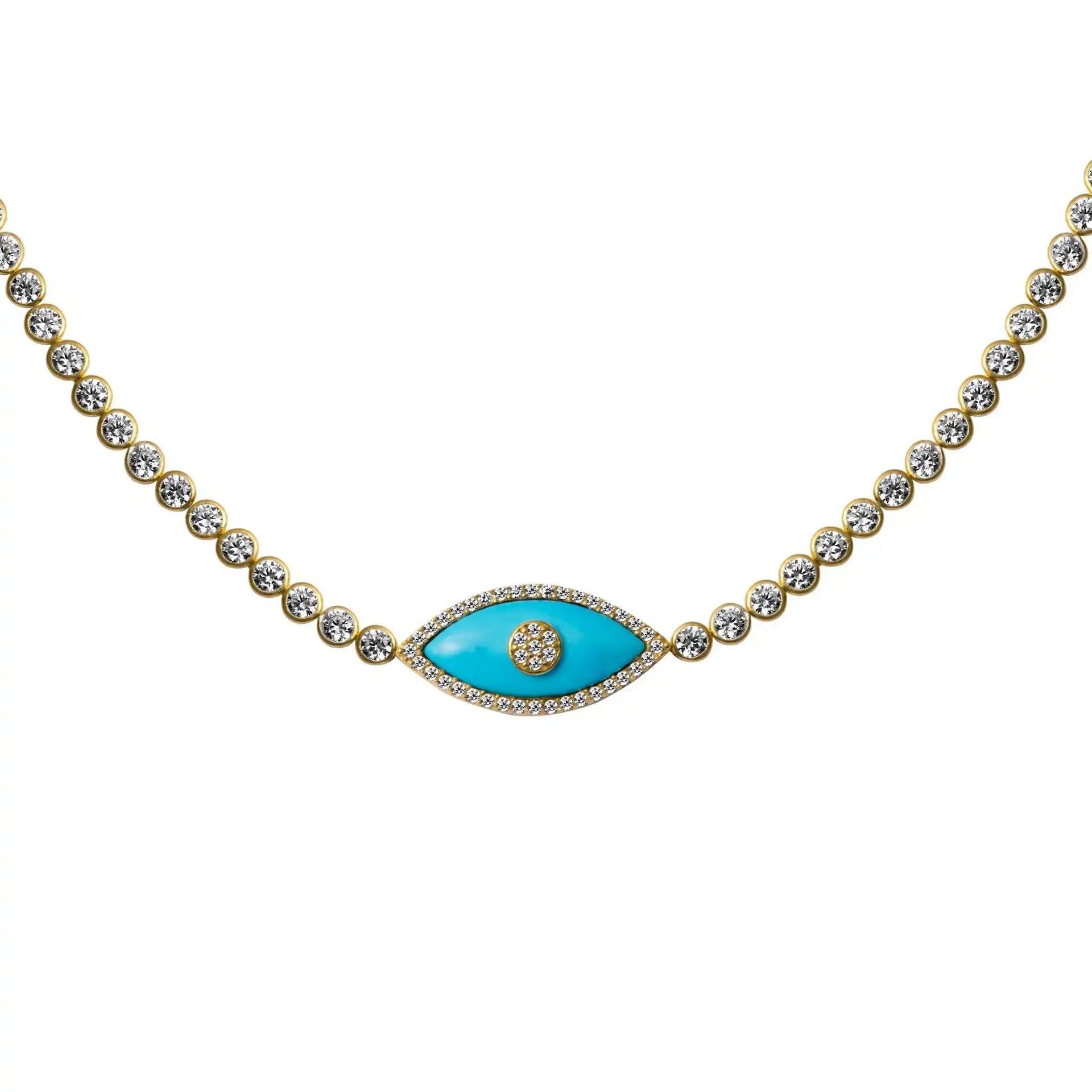 Collier œil | modèle #KELA Ma boutique