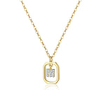 Collier lettre | modèle #QUADA Ma boutique