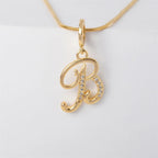 Collier lettre | modèle #SNEEK Ma boutique