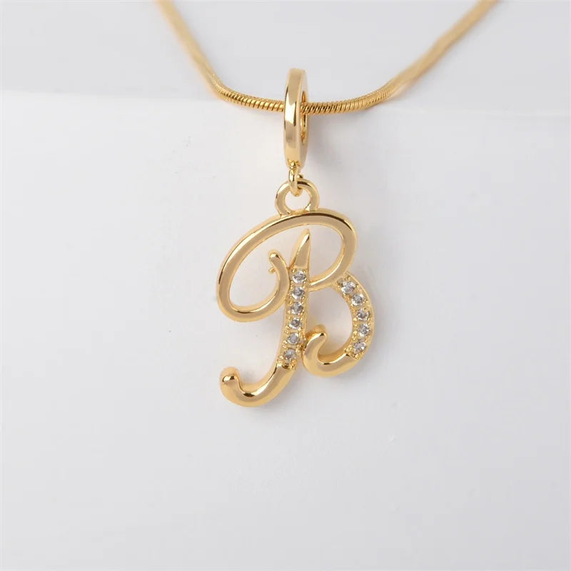 Collier lettre | modèle #SNEEK