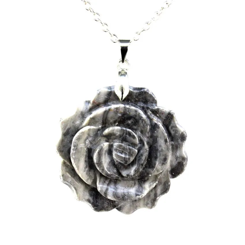 Collier fleur | modèle #HIMES Ma boutique