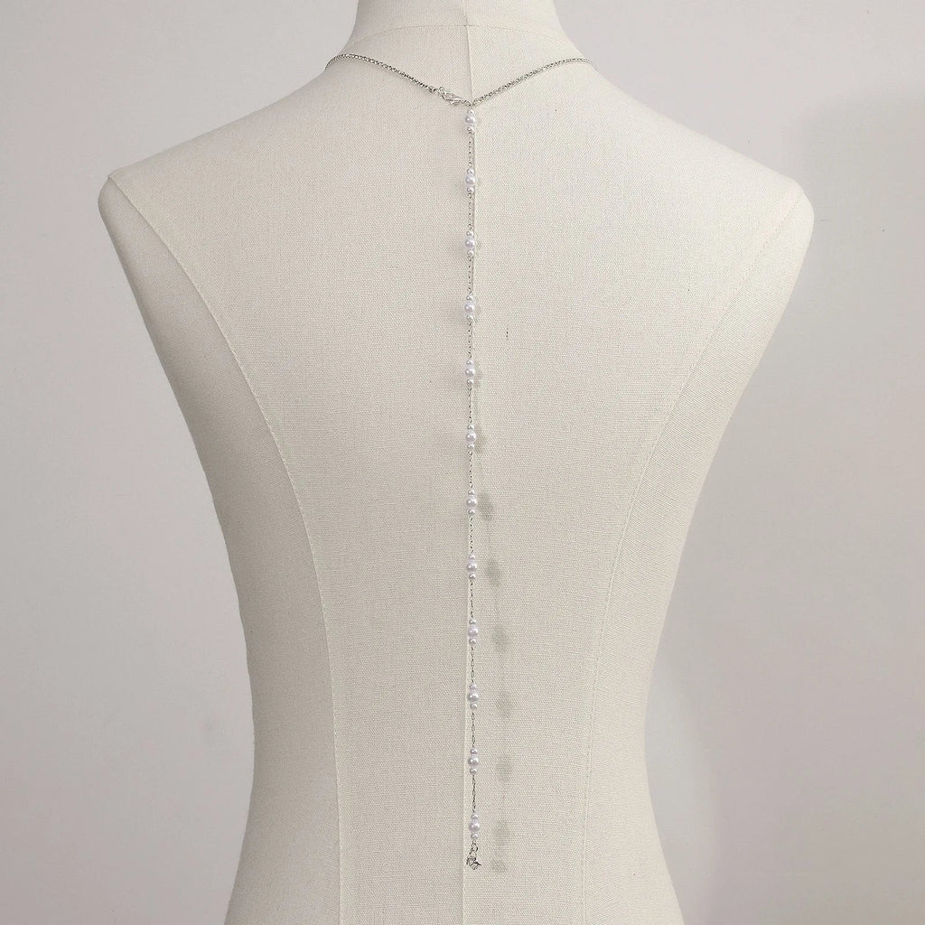 Collier de dos | modèle #SAMRA Colliane