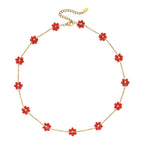 Collier fleur | modèle #ROUNA Ma boutique