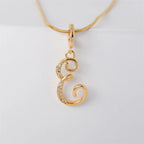 Collier lettre | modèle #SNEEK Ma boutique