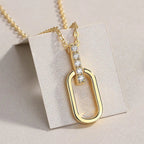 Collier fin | modèle #OVAL Ma boutique