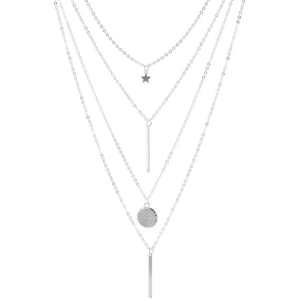 Collier multi rangs | modèle #SWIRA