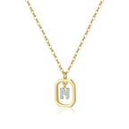 Collier lettre | modèle #QUADA Ma boutique